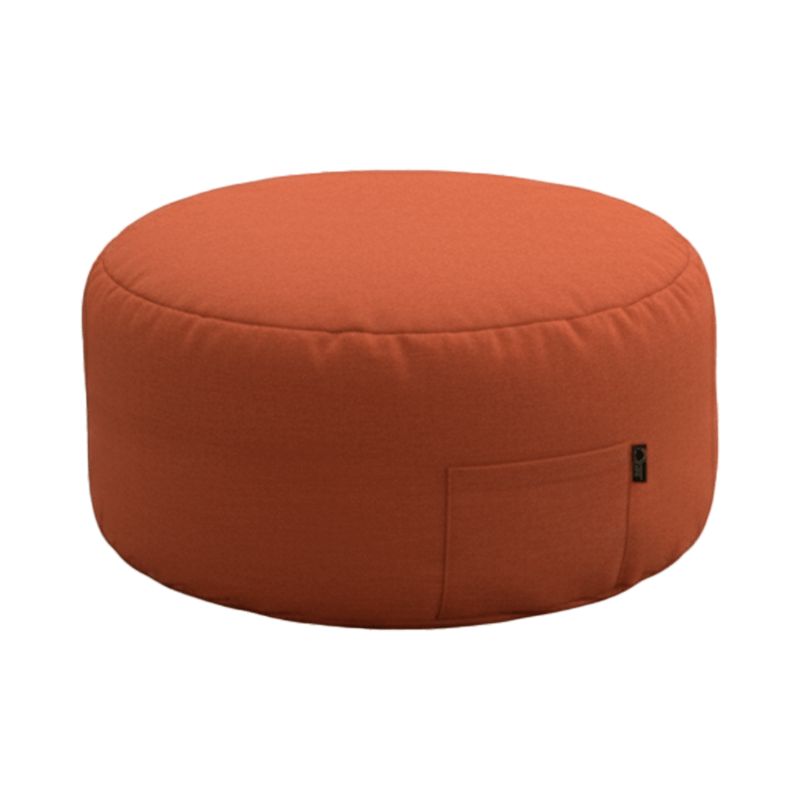 เบาะนั่งทรงกลม RENITA HOME รุ่นMAKI POUF สีส้ม
